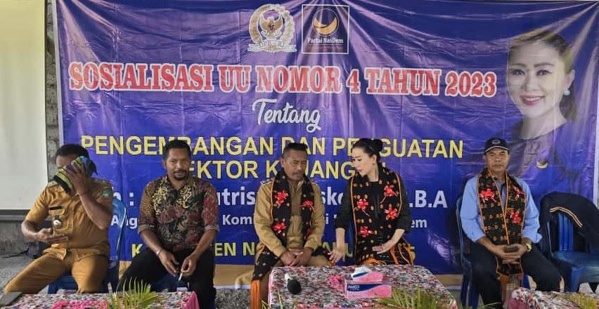 Julie Laiskodat Ajak Masyarakat Manfaatkan Peluang Program MBG dan KMP