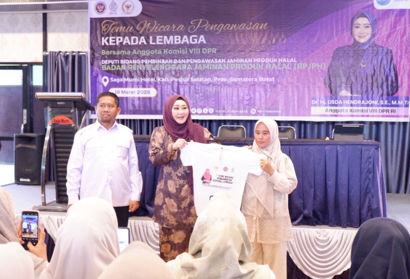 Lisda Hendrajoni Dorong UMKM Bangun Ekosistem Halal