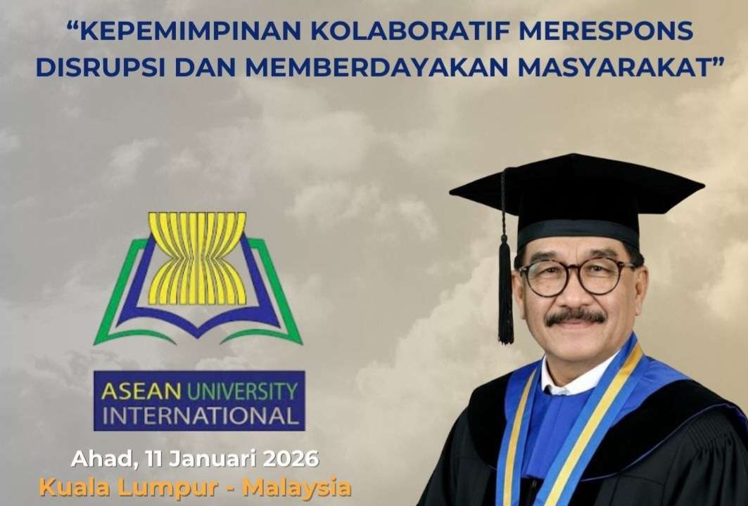 Shadiq Pasadigoe Raih Doktor HC dari AUI Malaysia