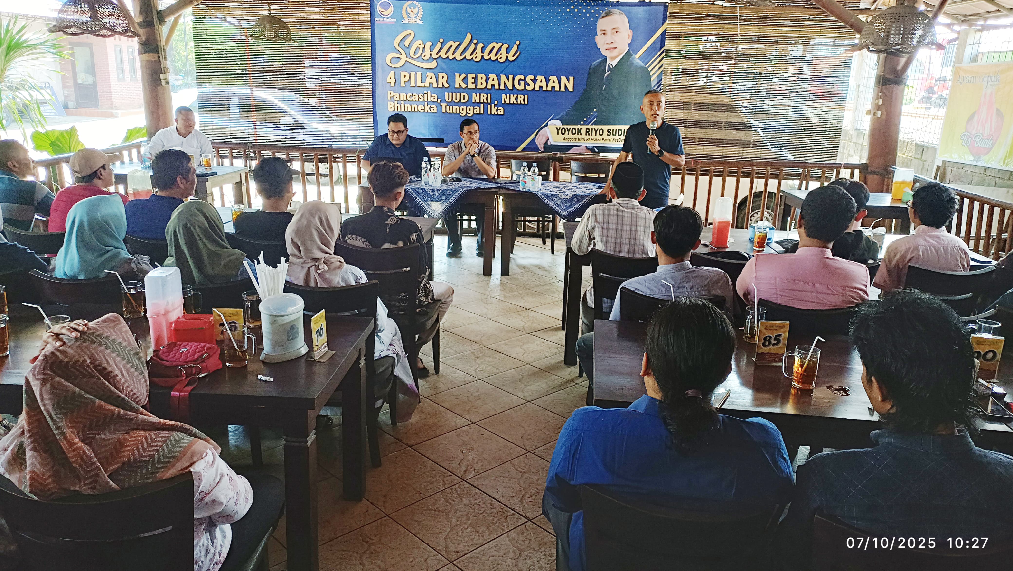 Yoyok Serap Aspirasi Masyarakat dan Relawan di Dapil Jateng X