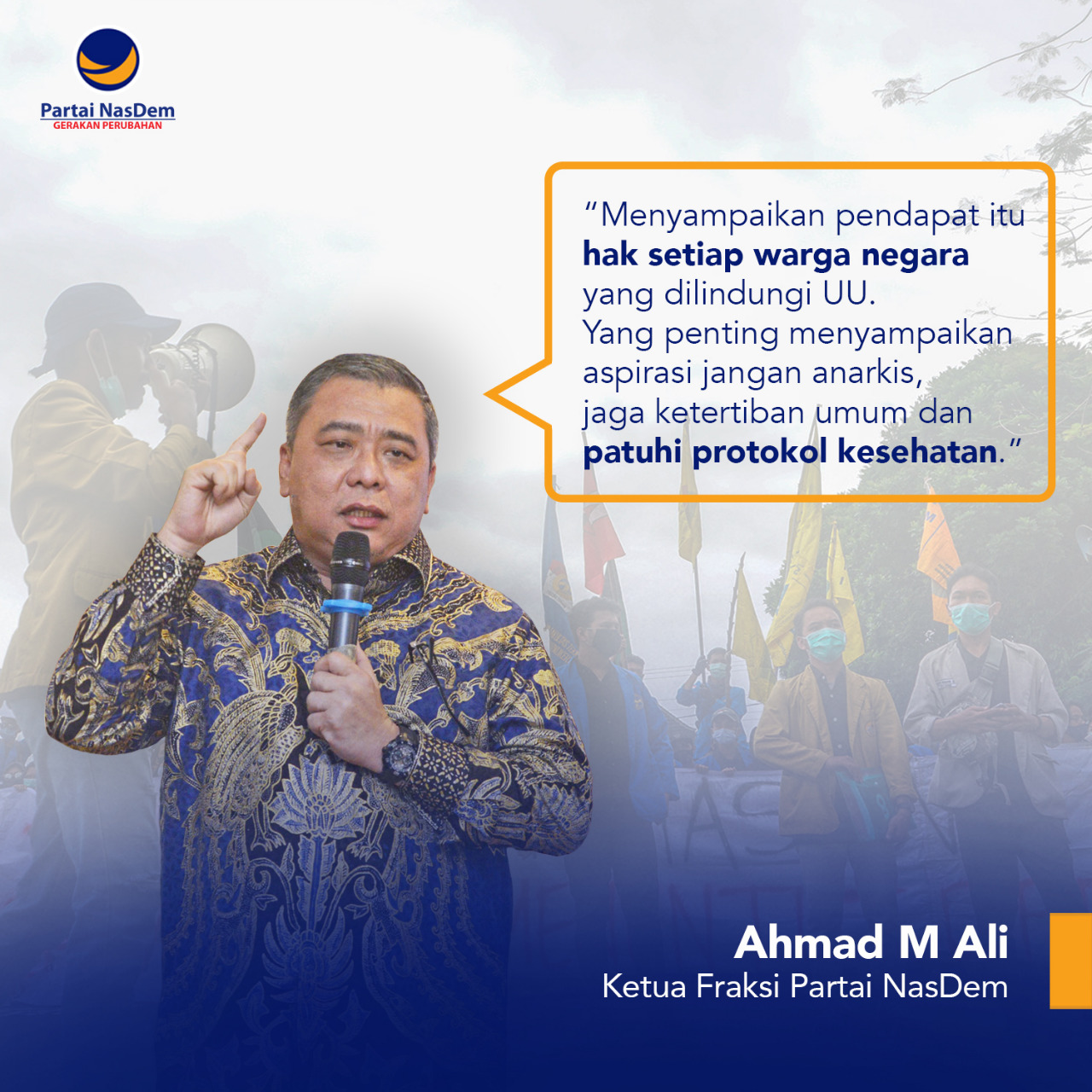 Menyampaikan Pendapat Hak Semua Warga Negara