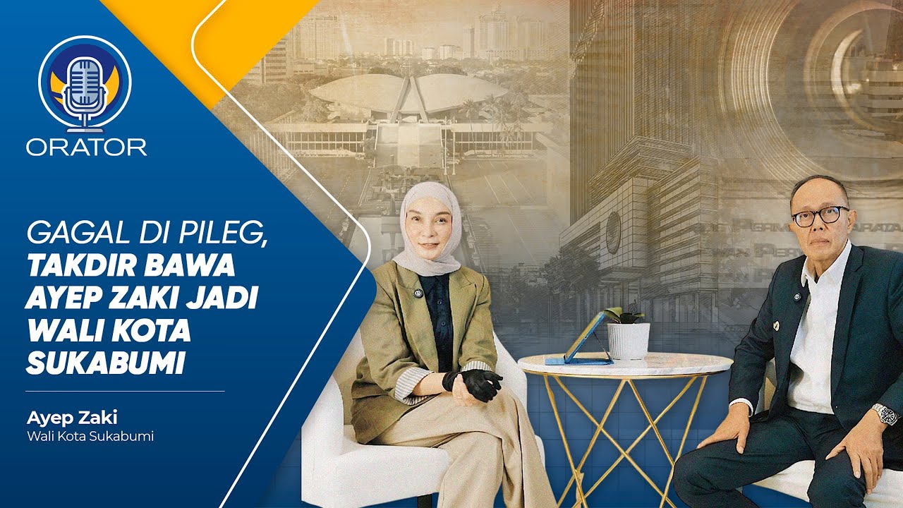 STRATEGI WALI KOTA AYEP ZAKI PIMPIN SUKABUMI! OPTIMALKAN BUMD, GAJI RT RW NAIK | ORATOR EPS 9