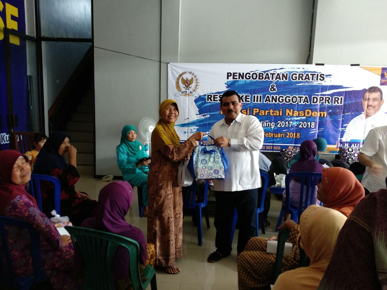 Isi Reses, Ali Mahir Gelar Pengobatan Gratis