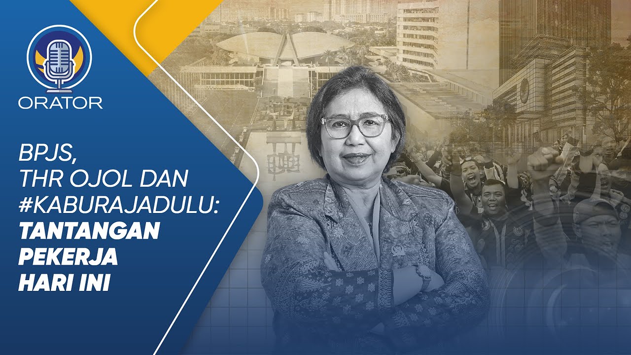 BPJS, THR OJOL, #KaburAjaDulu: REALITA KETENAGAKERJAAN DI INDONESIA | IRMA SURYANI | ORATOR EPS 02