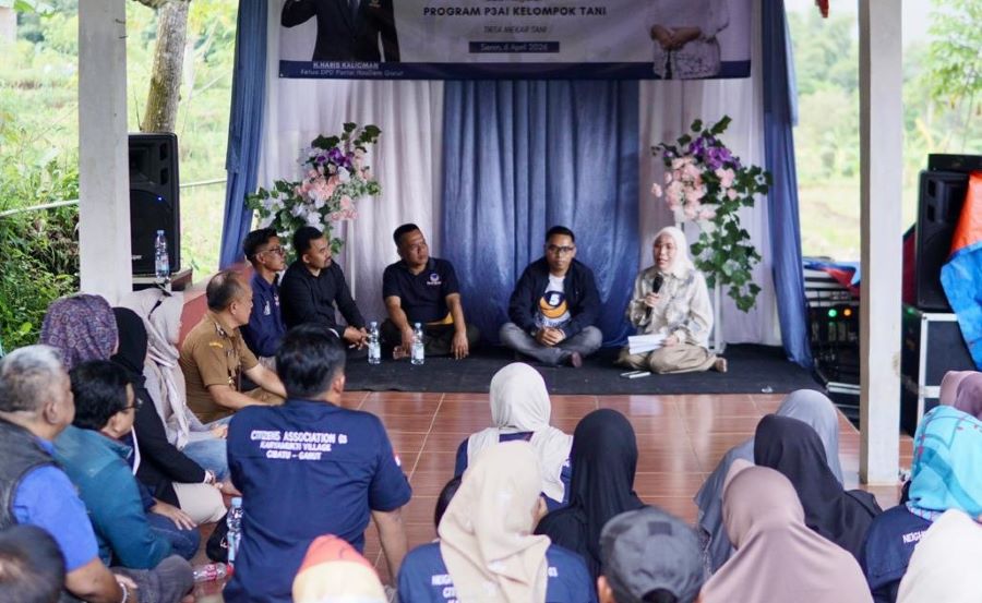 Lola Nelria Tinjau Program Pendukung Ketahanan Pangan Nasional