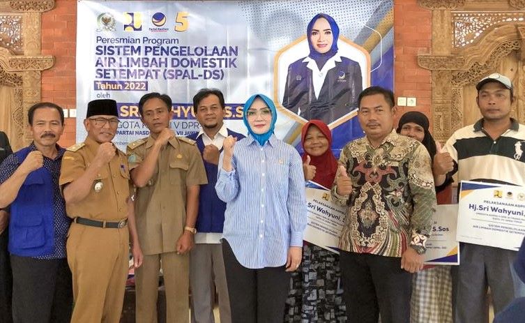 Sri Wahyuni Rampungkan Program SPAL-DS Lima Desa di Ponorogo