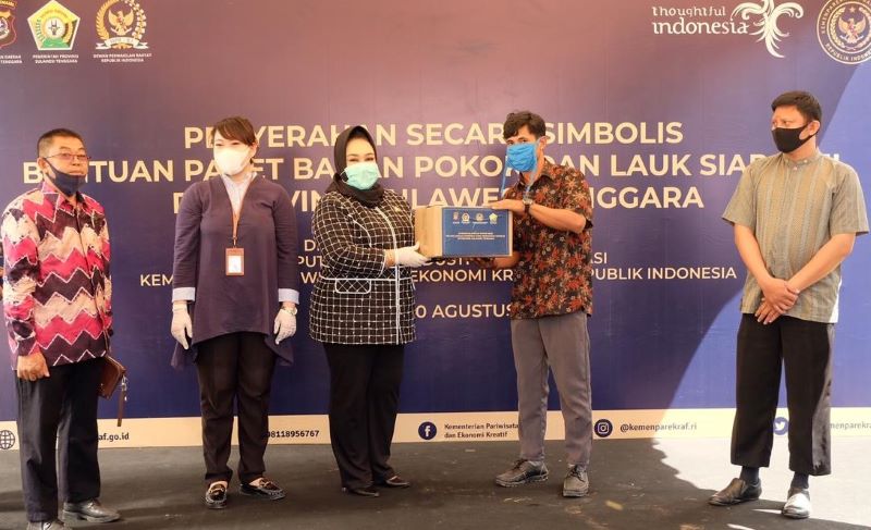 Sebanyak 1.500 Paket Balasa untuk Pelaku UMKM di Sultra