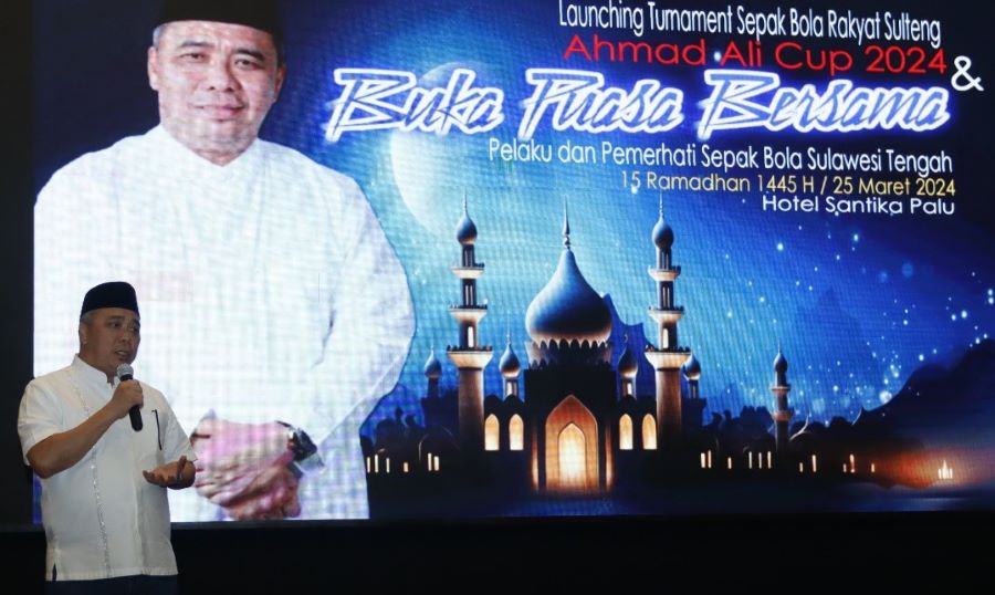 Ahmad Ali Siapkan Turnamen Sepakbola Berhadiah Rp1,5 Miliar
