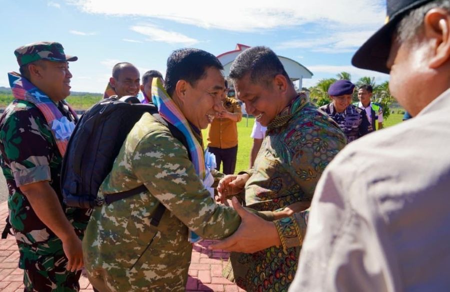 Daeng Sere Berkomitmen Kawal Pembangunan Lanal Selayar hingga Rampung