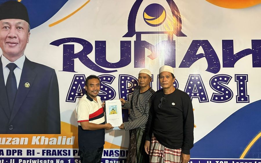 Fauzan Khalid Siap Realisasikan Aspirasi Renovasi Masjid hingga UMKM di Lombok