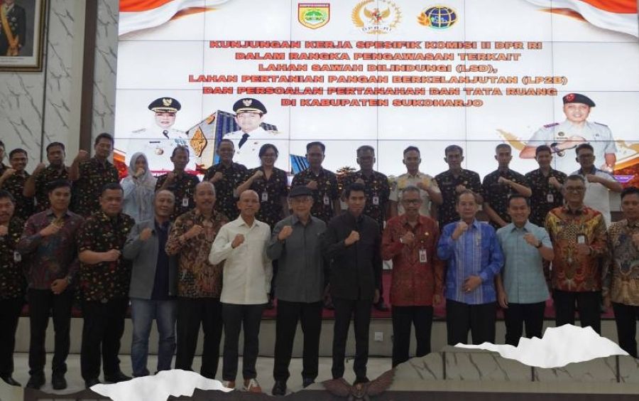 Fauzan Khalid Soroti Persoalan Alih Fungsi Lahan Pertanian