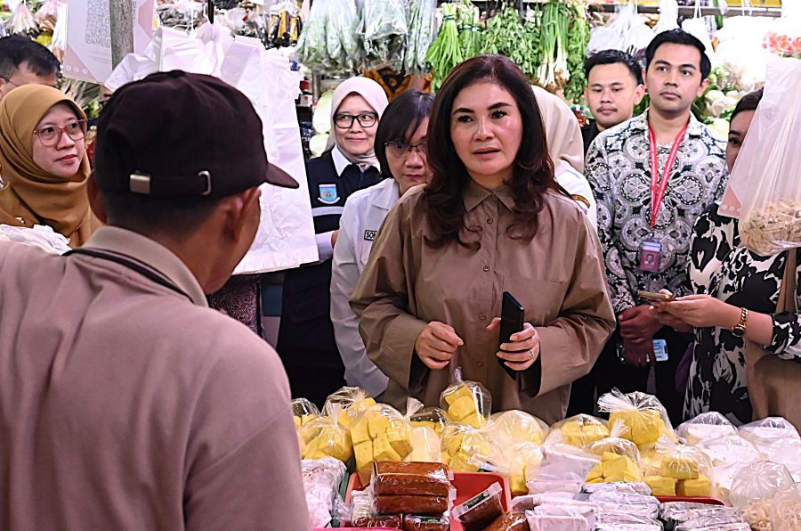 Felly Runtuwene Soroti Perlindungan BPJS bagi Pekerja Pasar