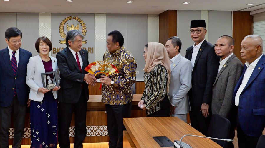 Sambut Parlemen Jepang, Gobel Dorong Kerja Sama Pengembangan SDM