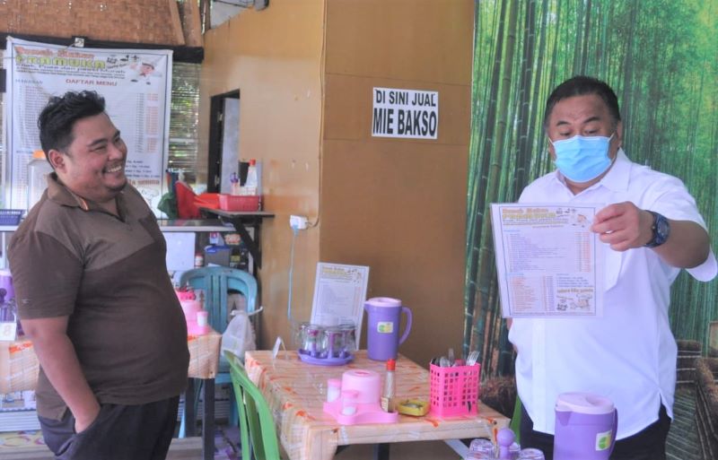 Rachmad Gobel Semangati Pelaku UMKM Kuliner