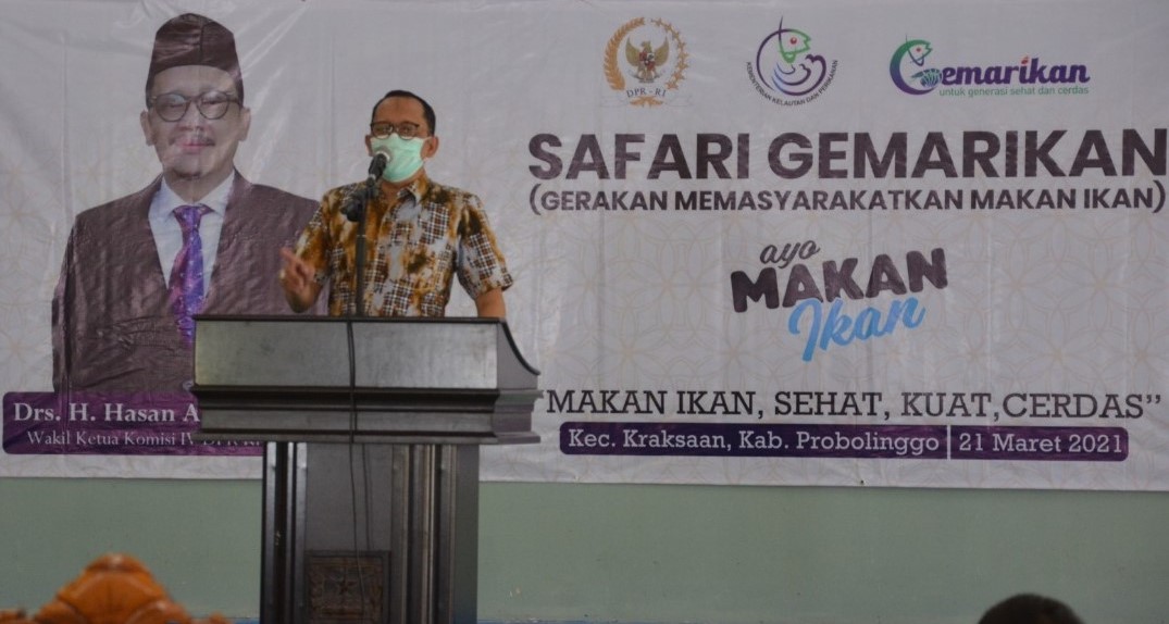Hasan Aminudin Gelorakan Masyarakat Konsumsi Ikan