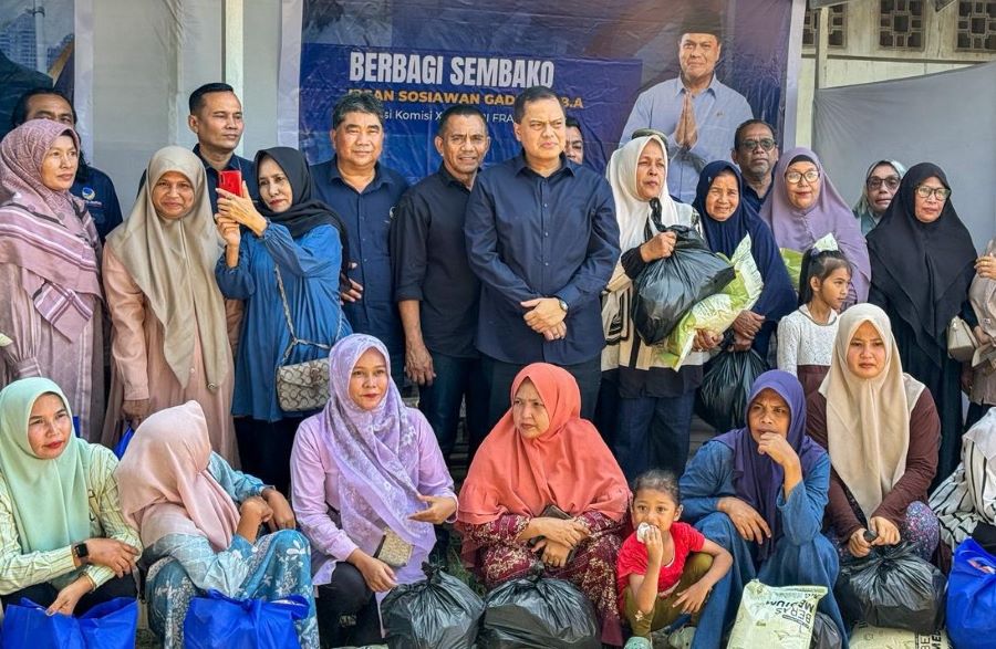 Irsan Gading Kembali Salurkan Bantuan untuk Korban Bencana Jelang Ramadan