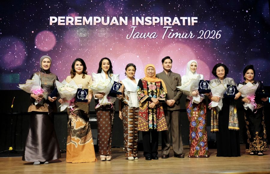 Lita Machfud Raih Penghargaan Perempuan Inspiratif Jawa Timur 2026