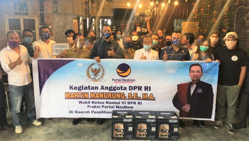 Martin Harapkan Lahir Barista Profesional di Toba