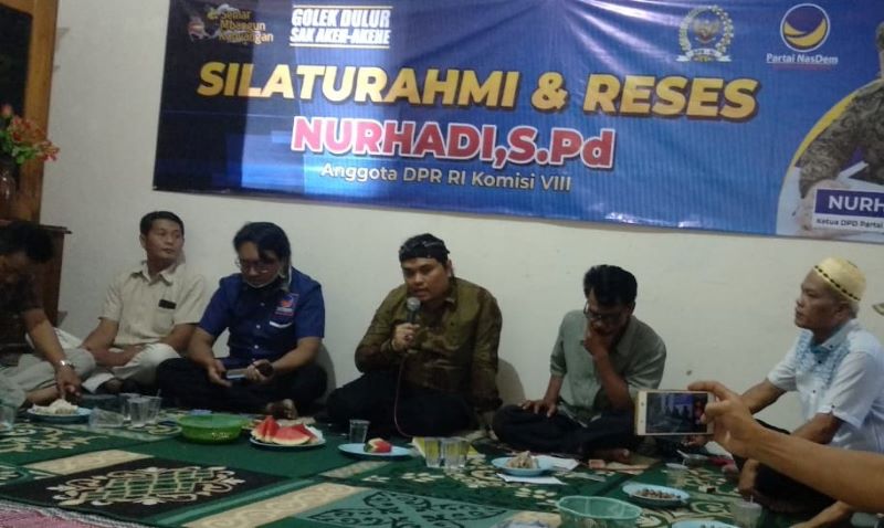 Nurhadi Salurkan Aspirasi Pekerja Sor Terop