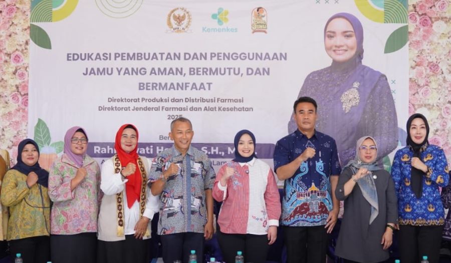 Rahmawati Herdian Apresiasi Edukasi Penggunaan Jamu Aman dan Bermutu
