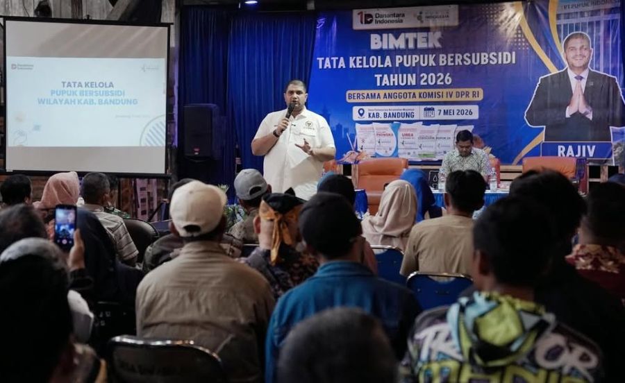 Rajiv Minta Pengawasan Distribusi Pupuk Subsidi Diperketat