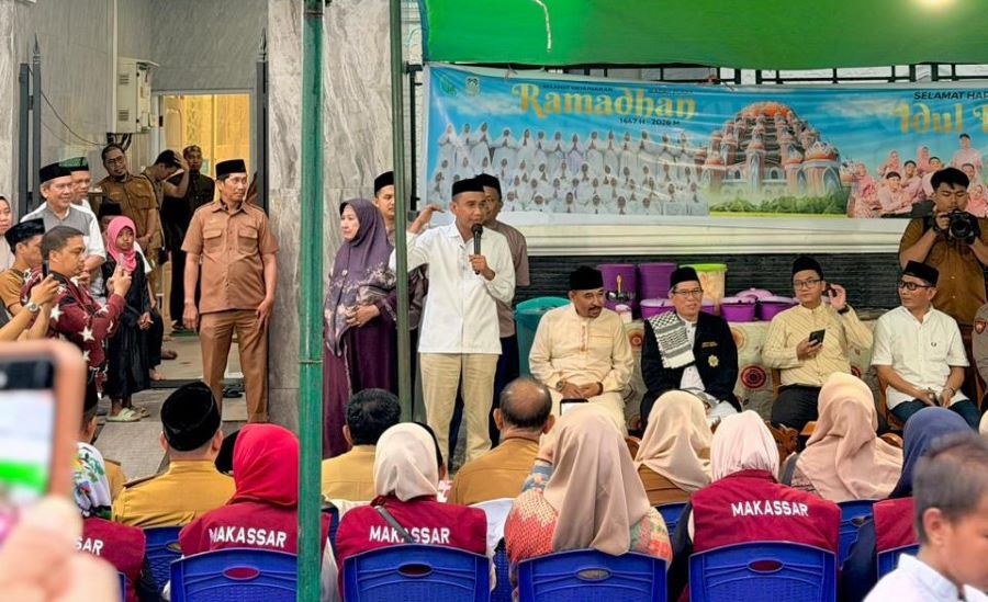 Rudianto Lallo Buka Puasa Bersama Masyarakat Makassar