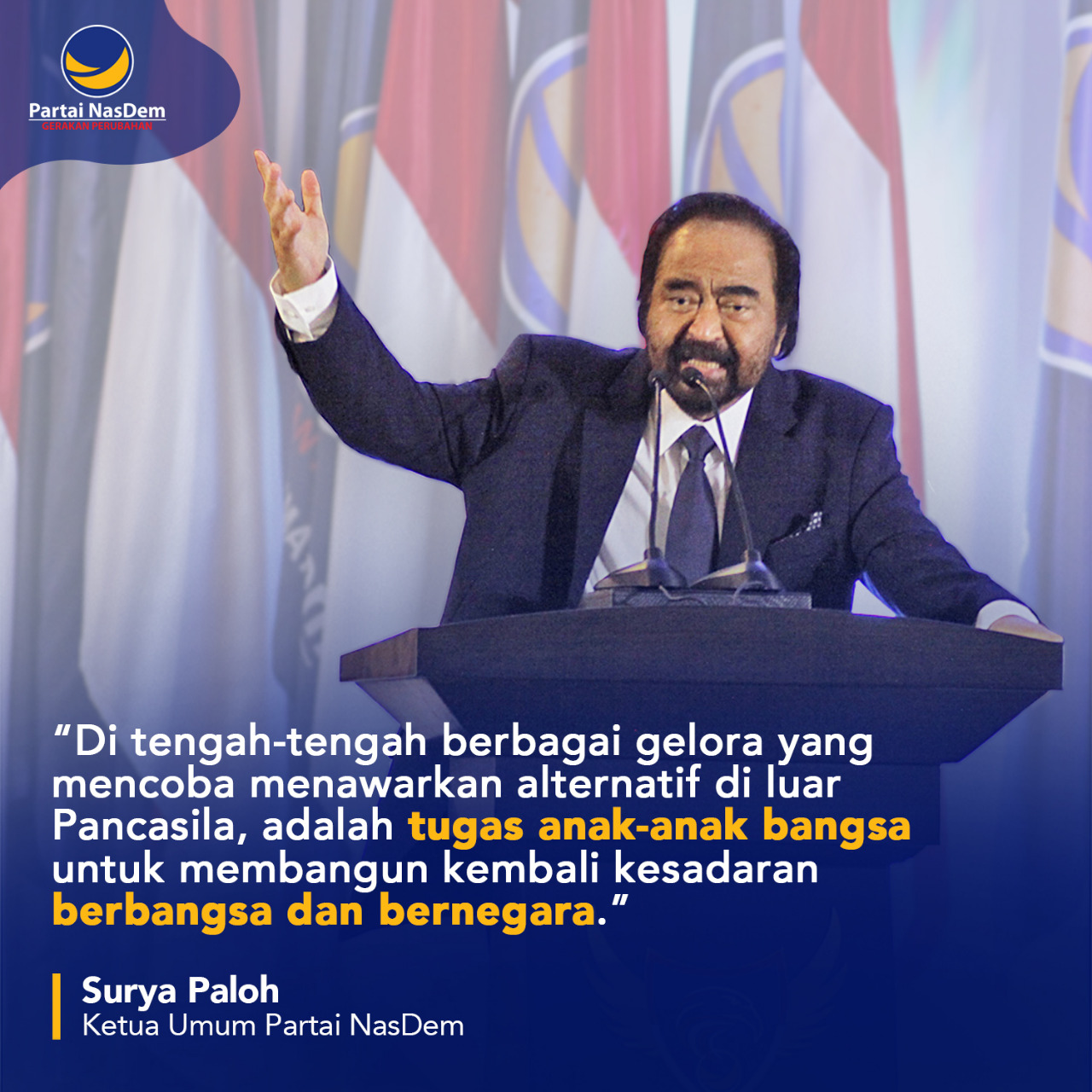 Tugas Anak-anak Bangsa Membangun Kembali Kesadaran Berbangsa dan Bernegara