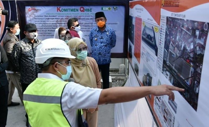 Sri Wahyuni Harap Pedagang Nyaman di Pasar Legi Ponorogo