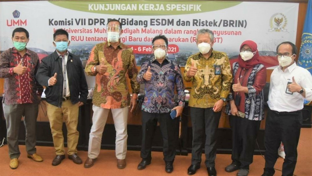 Siapkan RUU EBT Komisi VII DPR Gandeng UMM