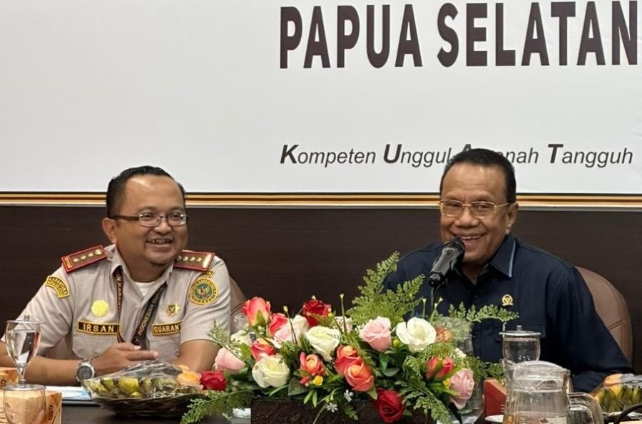 Balai Karantina Papua Selatan Benteng Utama PSN Pangan