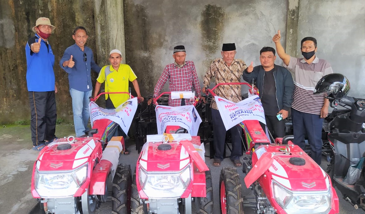 Bantuan Alsintan untuk Kelompok Tani bukan Pribadi