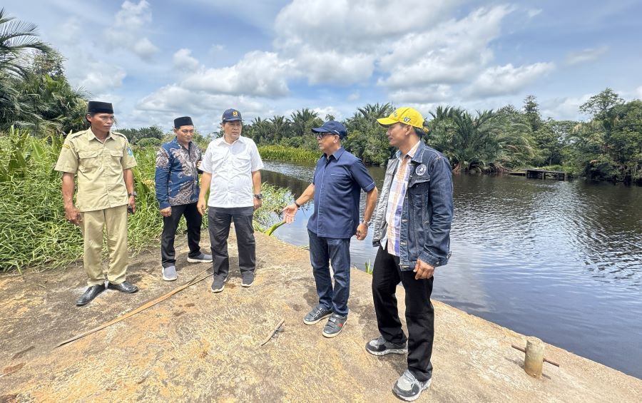 Jembatan Gantung Urat Nadi Konektivitas Masyarakat Kubu Raya