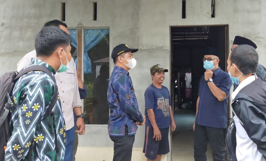 Syarief Realisasikan Program Sanitasi Desa di Sungai Rengas