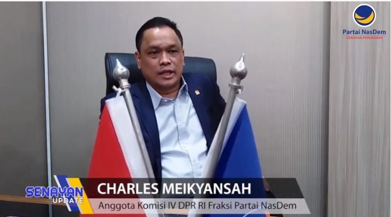Charles Komisi IV Dukung KLHK dalam Penurunan Emisi