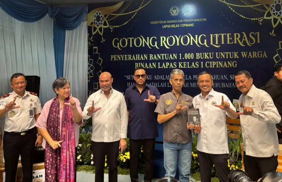 NasDem Dorong Literasi Jadi Bagian Pembinaan di Lapas
